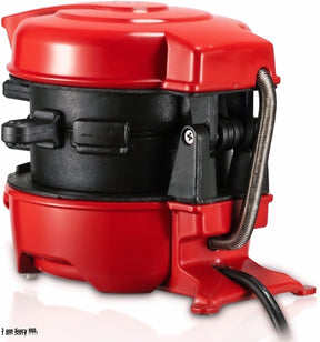 Electric Burger & Sandwich Maker – 3-in-1 Grill, Toaster & Panini Press (600W, Nonstick, Red)