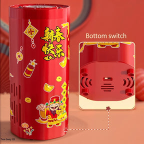 Electric Bubble Blower with Firecracker Sound & Lights – Party Fun