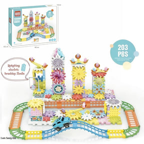 Electric Building Block Gear Toy (83pcs set)