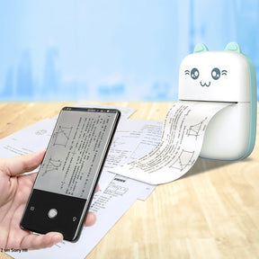 Pocket Inkless Mini Printer - Thermal Portable Bluetooth Wireless Mini Printer
